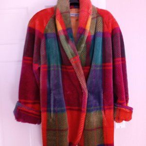 Colorful plaid jacket - Small/medium